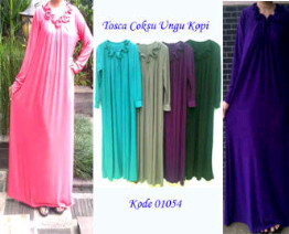 Gamis  All Size Fit XL Mat. Jersey Rp 120.000